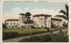 Jungle Country Club Hotel, The Sunshine City St. Petersburg, FL Postcard Postcard Postcard