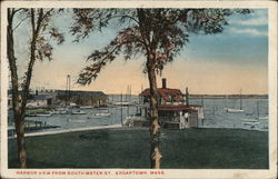 Harbor View from South Water St. Postcard