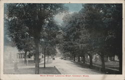 Main Street, looking West Postcard