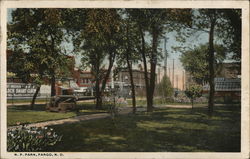 Northern Pacific Park Fargo, ND Postcard Postcard Postcard