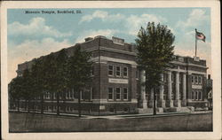 Masonic Temple Postcard