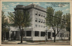 Fort Bedford Inn Pennsylvania Postcard Postcard Postcard