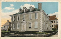 Wentworth-Gardner House Postcard