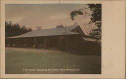 The Lodge, Enless Caverns New Market, VA Postcard Postcard Postcard