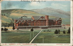 Mammoth Hotel Yellowstone National Park, WY Postcard Postcard Postcard