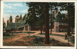 Lodge Center Bryce Canyon, UT Bryce Canyon National Park Postcard Postcard Postcard