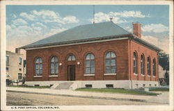 U.S. Post Office Columbia, MO Postcard Postcard Postcard