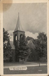 St. Paul's Lutheran Church Red Hook, NY Postcard Postcard Postcard