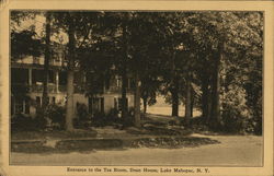 Entrance to the Tea Room, Dean House Postcard