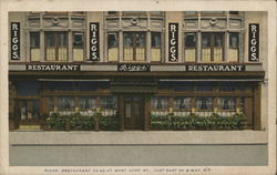 Riggs' Restaurant New York City, NY Postcard Postcard Postcard