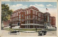 Vocational High School Postcard