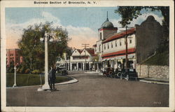 Business Section Bronxville, NY Postcard Postcard Postcard