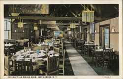 Roycroft Inn Dining Room Postcard