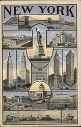 Views of New York City Postcard Postcard Postcard