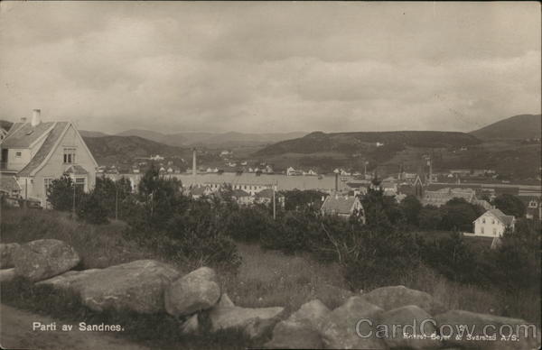 Parti av Sandnes Norway
