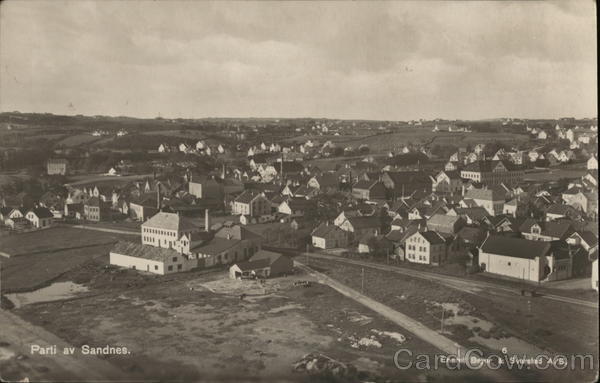Parti av Sandnes Norway