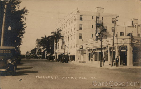 Flagler Street Miami Florida