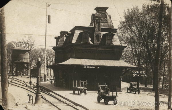 North Bennington Depot Rutland Railroad Vermont