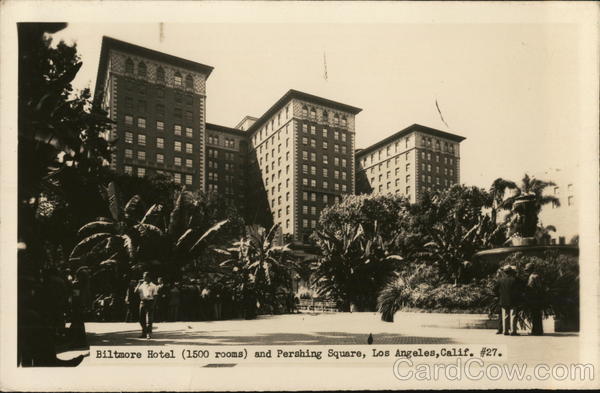 Biltmore Hotel Los Angeles California