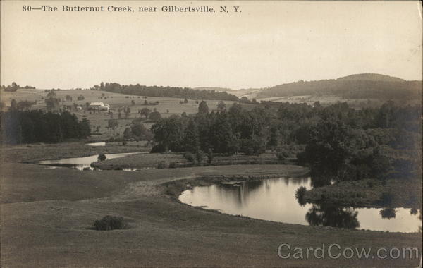 Butternut Creek near Gilbertsville New York