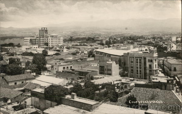 View of the City of Cuernavaca Mexico