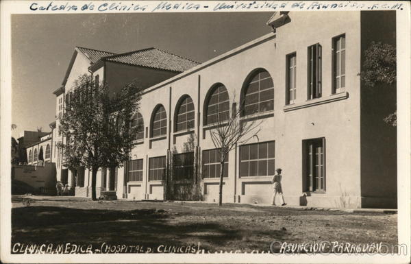 Hospital, Universidad de Asuncion Paraguay South America
