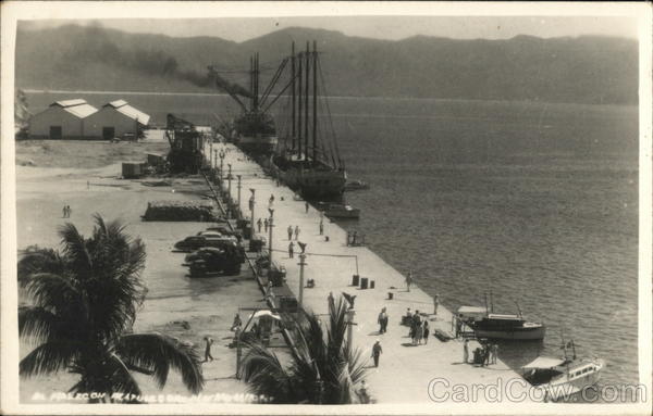 Boats on the Quay Acapulco Mexico