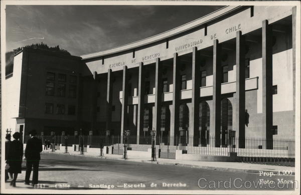 Escuela de Dereche Santiago Chile