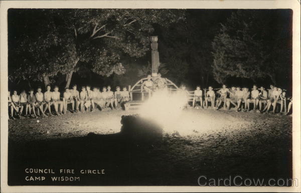 Council Fire Circle, Camp Wisdom Dallas Texas