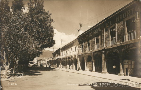 Calle de Mercaderes Oaxaca Mexico