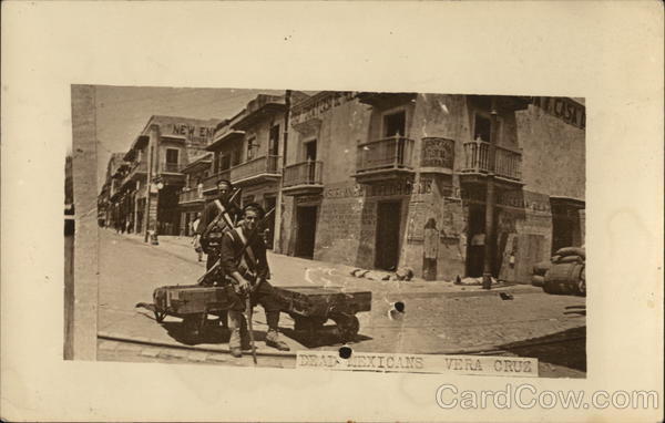 Dead Mexicans - Mexican Revolution Vera Cruz Mexico