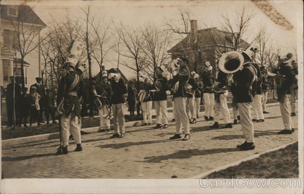 College Band in Parade, University of Missouri Columbia