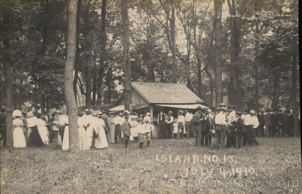 Island No. 10, Julyh 4, 1910 - County Fair? Columbia Missouri