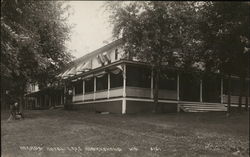 Hoard's Hotel, Lake Koshkonong Postcard