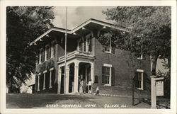 Grant Memorial Home Postcard