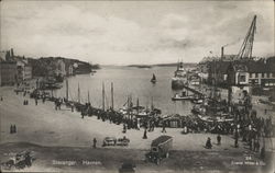 Havnen (Harbor) Stavanger, Norway Postcard Postcard Postcard