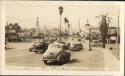 Westwood Village West Los Angeles, CA Postcard Postcard Postcard