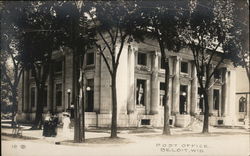 Post Office Beloit, WI Postcard Postcard Postcard