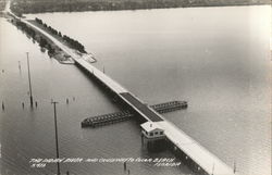 The Indian River and Causeway Cocoa Beach, FL Postcard Postcard Postcard