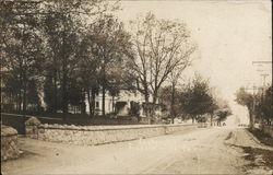 Residential Street Postcard