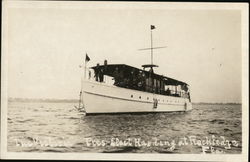 The Victoria Boat, President Elect Harding Postcard