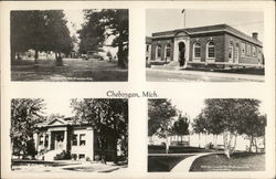 Views of Cheboygan Postcard