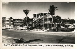 Sand Castle, 733 Breakers Ave. Postcard