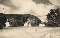 Cabins, Lake Willoughby Postcard