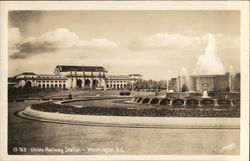 Union Railway Station Postcard