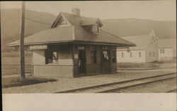 Shaftsbury RR Station Vermont Postcard Postcard Postcard