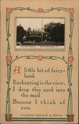 Railroad Station Postcard