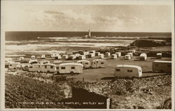 Caravan Club Site Postcard