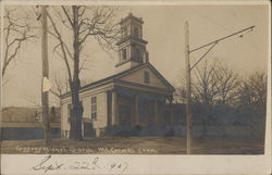 Congregational Church, Mount Carmel Postcard