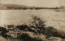 Niagara River Ice Jam Postcard